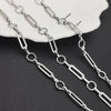 Stainless Steel Titanium Steel Chain Bracelet Necklace Accessories For Men Handmade With Tassel And Electrolysis Treatment