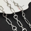 Stainless Steel Titanium Steel Chain Bracelet Necklace Accessories For Men Handmade With Tassel And Electrolysis Treatment
