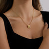 Stainless Steel Titanium Steel Constellation Necklace Electroplating Light Luxury Women's Jewelry