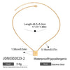 Stainless Steel Titanium Steel Constellation Necklace Electroplating Light Luxury Women's Jewelry