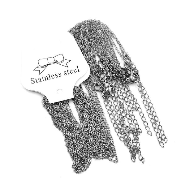 Stainless Steel Titanium Steel O Shaped Chain Jewelry With Cross Electroplated Drop Shape Stylish For Men And Women
