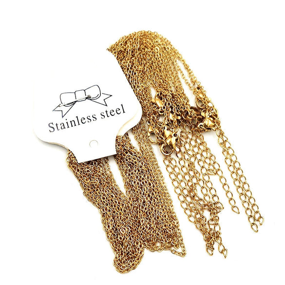 Stainless Steel Titanium Steel O Shaped Chain Jewelry With Cross Electroplated Drop Shape Stylish For Men And Women
