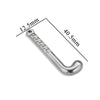 Stainless Steel Tool Pendant Jewelry Accessories Electroplated