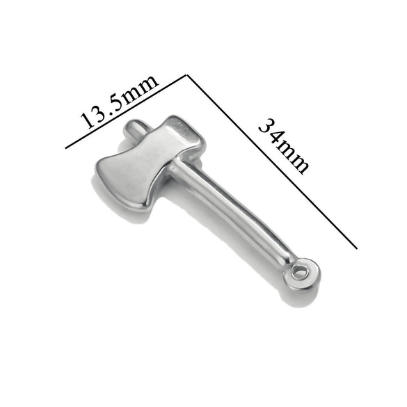 Stainless Steel Tool Pendant Jewelry Accessories Electroplated