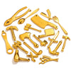 Stainless Steel Tool Pendant Jewelry Accessories Electroplated