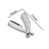 Stainless Steel Tool Pendant Jewelry Accessories Electroplated