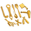 Stainless Steel Tool Pendant Jewelry Accessories Electroplated