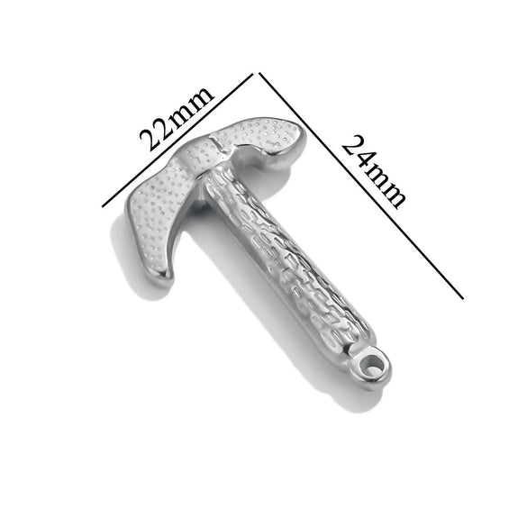 Stainless Steel Tool Pendant Jewelry Accessories Electroplated