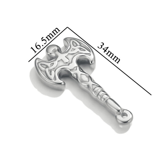 Stainless Steel Tool Pendant Jewelry Accessories Electroplated