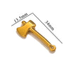 Stainless Steel Tool Pendant Jewelry Accessories Electroplated
