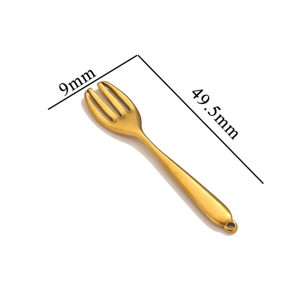 Stainless Steel Tool Pendant Jewelry Accessories Electroplated