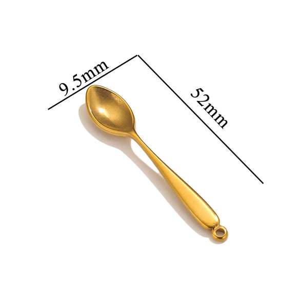 Stainless Steel Tool Pendant Jewelry Accessories Electroplated