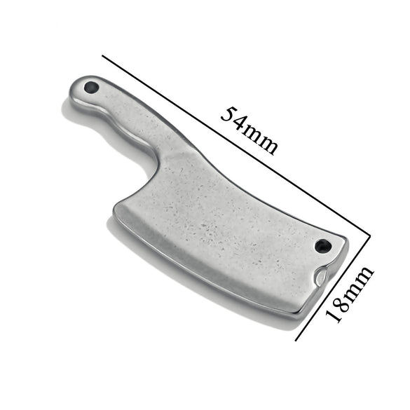Stainless Steel Tool Pendant Jewelry Accessories Electroplated