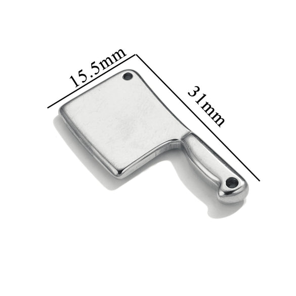 Stainless Steel Tool Pendant Jewelry Accessories Electroplated