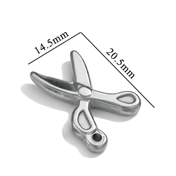 Stainless Steel Tool Pendant Jewelry Accessories Electroplated