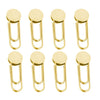 Stainless Steel Totem Brooch Pin With Electroplating Treatment