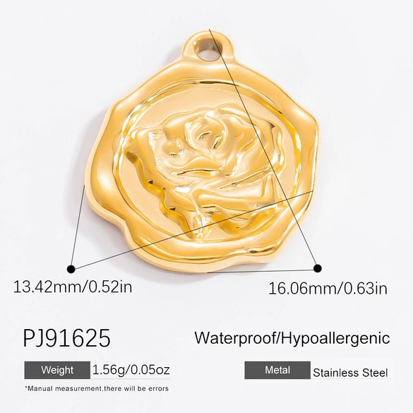 Stainless Steel Totem Pendant Jewelry Accessories Electroplated Fashion Style