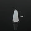 Stainless Steel Transparent Silicone Navel Plug Ring Multistyle Sharp Cone Conical Unisex Elegant