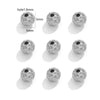 Stainless Steel Tube Beads Electroplated Diy Handmade Jewelry Accessories