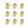 Stainless Steel Tube Beads Electroplated Diy Handmade Jewelry Accessories
