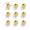Stainless Steel Tube Beads Electroplated Diy Handmade Jewelry Accessories