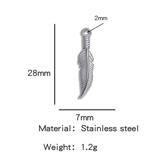 Stainless Steel Turtle Cross Paper Clip Marine Series Pendant Jewelry Electroplated