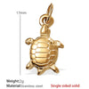 316L Stainless Steel Turtle Starfish Marine Life Pendant Jewelry Accessories Electroplated Diy Pendant Necklace