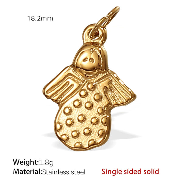 316L Stainless Steel Turtle Starfish Marine Life Pendant Jewelry Accessories Electroplated Diy Pendant Necklace