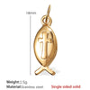 316L Stainless Steel Turtle Starfish Marine Life Pendant Jewelry Accessories Electroplated Diy Pendant Necklace