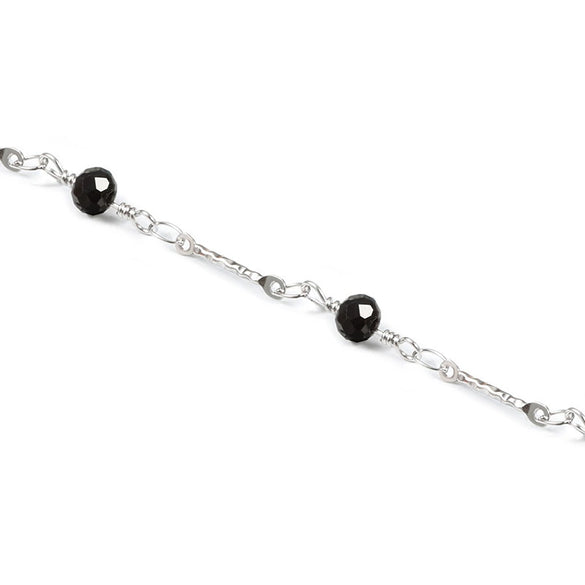 Stainless Steel Twist Bead Chain Necklace Bracelet Electrolytic Brightening No Fading Diy