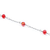 Stainless Steel Twist Bead Chain Necklace Bracelet Electrolytic Brightening No Fading Diy