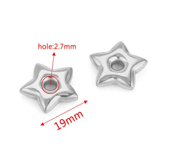 Stainless Steel Twisted Hexagon Pendant Handmade Jewelry Accessories With Electroplating
