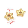 Stainless Steel Twisted Hexagon Pendant Handmade Jewelry Accessories With Electroplating