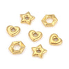 Stainless Steel Twisted Hexagon Pendant Handmade Jewelry Accessories With Electroplating