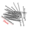 Stainless Steel Twisted Rod Double Hole Connection Diy Jewelry Accessories For Bracelet Necklace Earrings With Electroplating