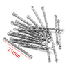 Stainless Steel Twisted Rod Double Hole Connection Diy Jewelry Accessories For Bracelet Necklace Earrings With Electroplating