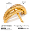 Stainless Steel U Shape Electroplated Hairpin Hair Accessories