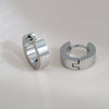Stainless Steel U Shaped Electroplated Trendy Unisex Earrings