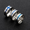 Stainless Steel U Shaped Electroplated Unisex Ring Jewelry