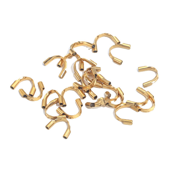 Stainless Steel U Shaped Horseshoe Buckle Jewelry Accessories Electroplated Handmade