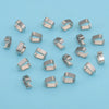 Stainless Steel U Shaped Melon Buckle Leather Rope Buckle Pendant For Diy Jewelry Accessories With Real Gold Plating