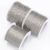 Stainless Steel Ultrafine Long Cross Beaded Chain Handmade Electrolysis Chain