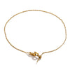 Stainless Steel Universal Diy Jewelry Accessories Bracelet With Positioning Beads And Sunflower Chain Electroplated