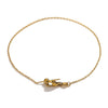 Stainless Steel Universal Diy Jewelry Accessories Bracelet With Positioning Beads And Sunflower Chain Electroplated