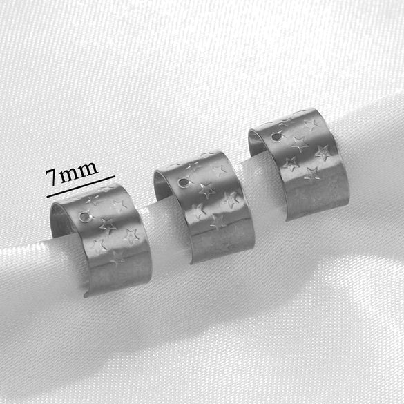 Stainless Steel Ushaped Electroplated Ear Clip Jewelry Accessories