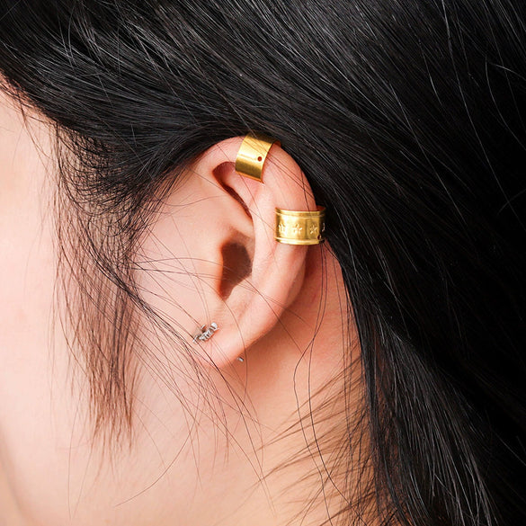 Stainless Steel Ushaped Electroplated Ear Clip Jewelry Accessories