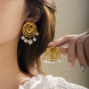Stainless Steel Ushaped Electroplated Earrings For Women