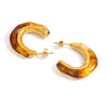 Stainless Steel Ushaped Geometric Electroplating Women's Earrings