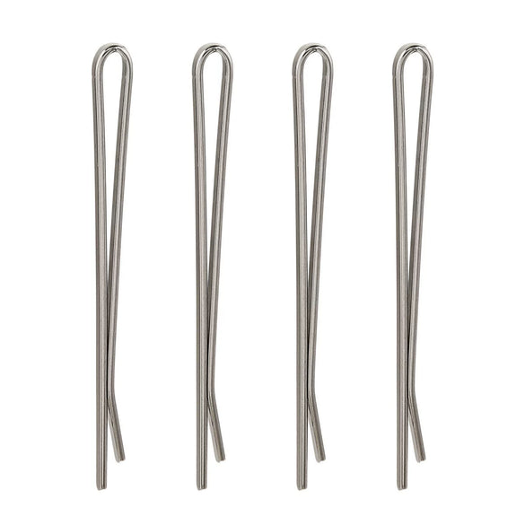 Stainless Steel Ushaped Hairpin With Totem Pattern For Hairdressing Diy Smooth Design Personality Style