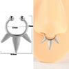 Stainless Steel Ushaped Nonperforated Nose Ring Jewelry With Polishing Treatment